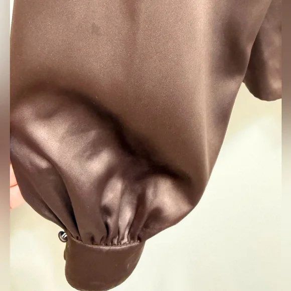 Majorelle Waldorf Top in Chocolate Brown Size M - Picture 6 of 8